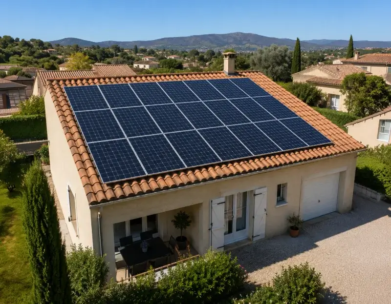 Prime à l'autoconsommation panneaux solaires Pompignac — aide financière de l'État